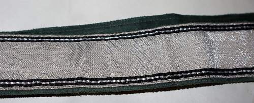 Allgemeine SS Officer Brocade Belt - Authenticate Please