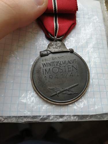 Medaille Winterschlacht im Osten 1941/42