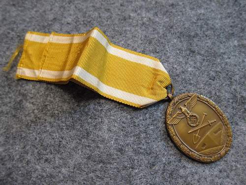 Westwall Medal (Deutsche Schutzwall Ehrenzeichen)