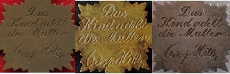 1st Pattern Mutterkreuz in Silber
