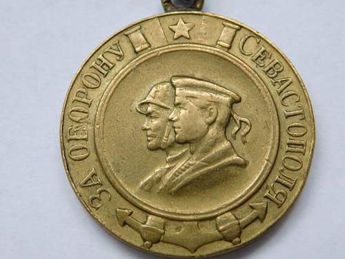 WW2 USSR Medal for Defence of Sevastopol. Original or Fake.