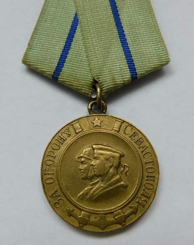 WW2 USSR Medal for Defence of Sevastopol. Original or Fake.