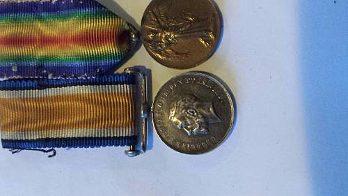 WW1 miniature medal pair question..