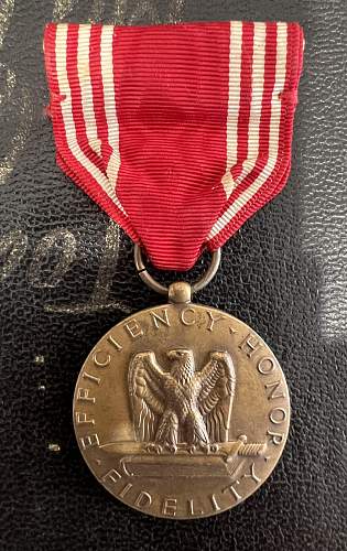 Is This USA Army Good Conduct medal from WW2 or Post War?