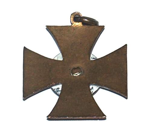 Enameled Iron Cross....opinions wanted