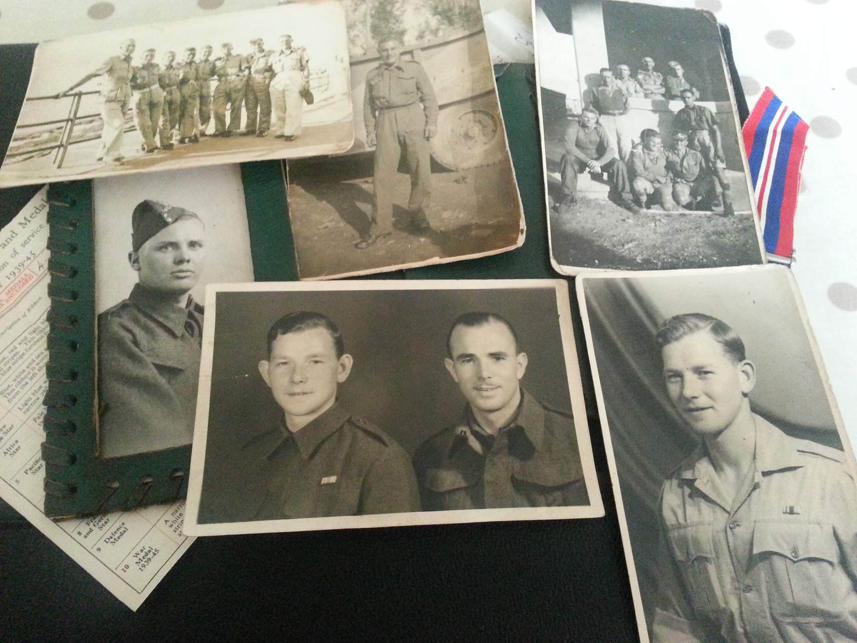 Ww2 green howards medal group and pics