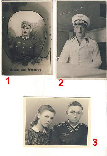 German soldier photos in uniform questions