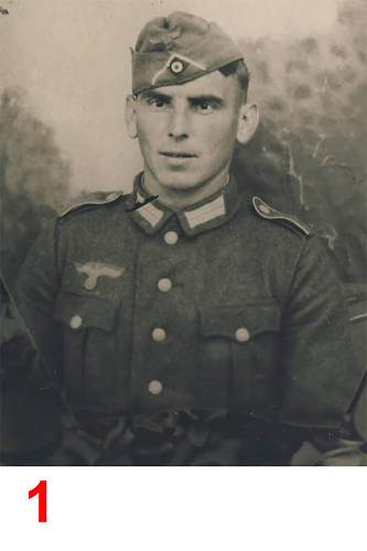 German soldier photos in uniform questions