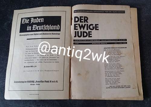 Book - propaganda Der Ewige Jude