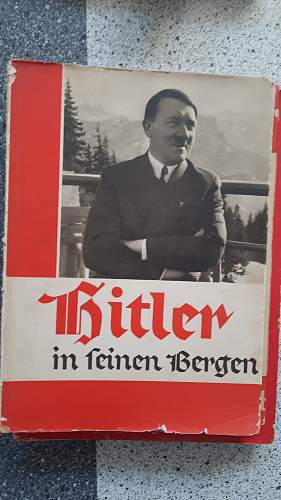 Propaganda magazines with visits and public events with Hitler