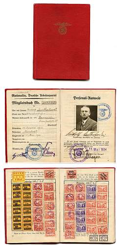 NSDAP Membership Books references