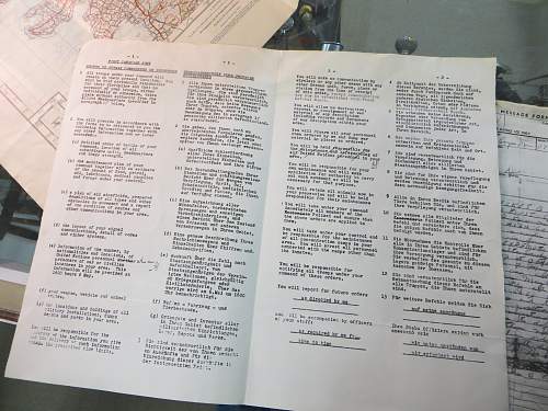 &quot;Instrument for Surrender&quot; Papers from 25th German Army to 1st Canadian Corps May 1945