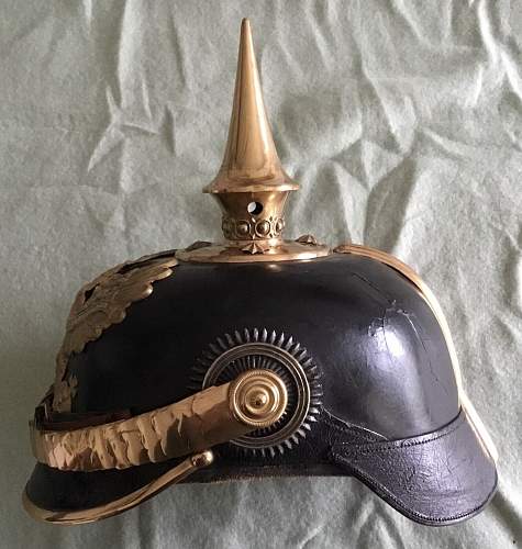 Going to acquire this one, A Pickelhaube too good to be true?