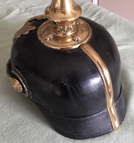 Going to acquire this one, A Pickelhaube too good to be true?