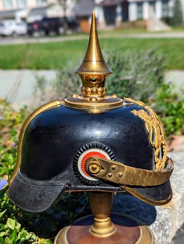 M1895 Wurttemberg NCO Infantry Pickelhaube