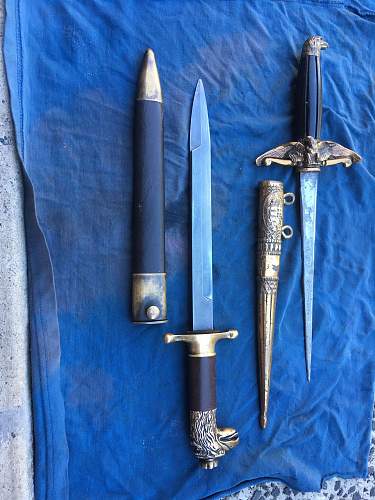 1934 G BOROWSKI WARZAWA POLISH DAGGER Pattern ID