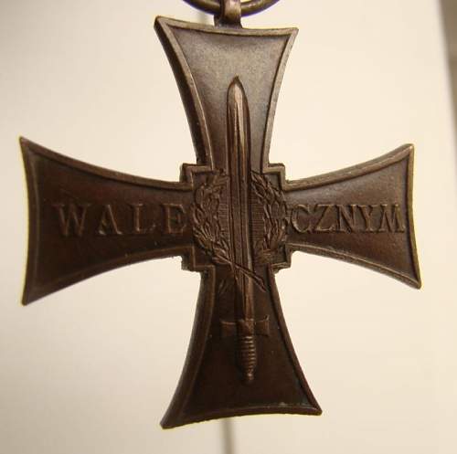 Cross of Valour (Krzy&#380; Walecznych) – Pre-WW2 Types