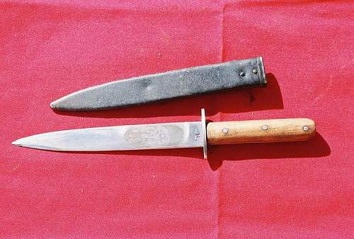 Polish fighting knife