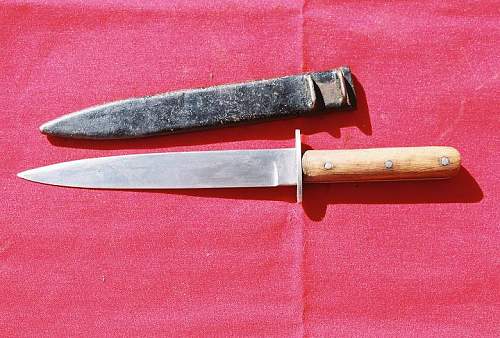 Polish fighting knife