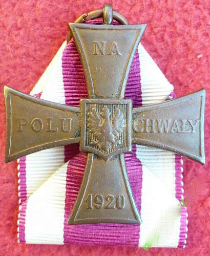 Cross of Valour (Krzy&#380; Walecznych) – Pre-WW2 Types