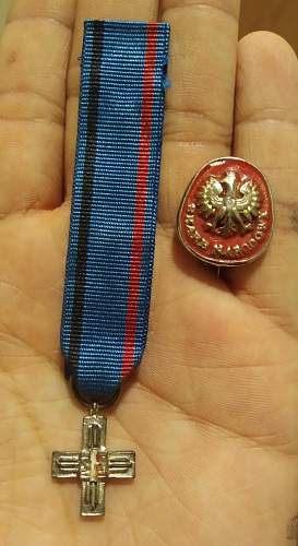 Help with identification! Polish veteran ww2 and post-war emblems.