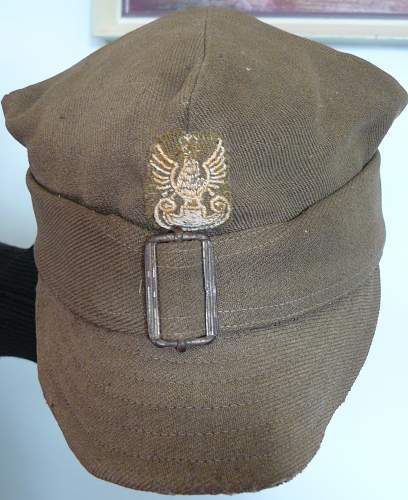 Polish Army uniform and cap