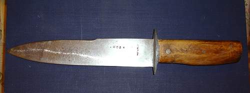 Theater  made  knife of Polish origin