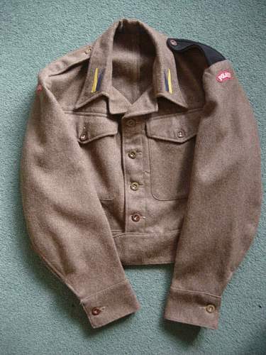 Polish First Armoured Div Battledress blouse