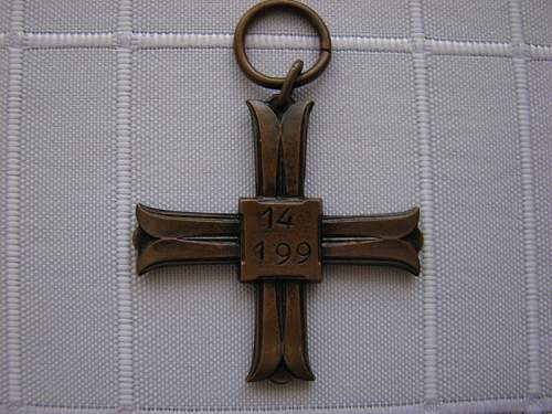 Monte Cassino cross