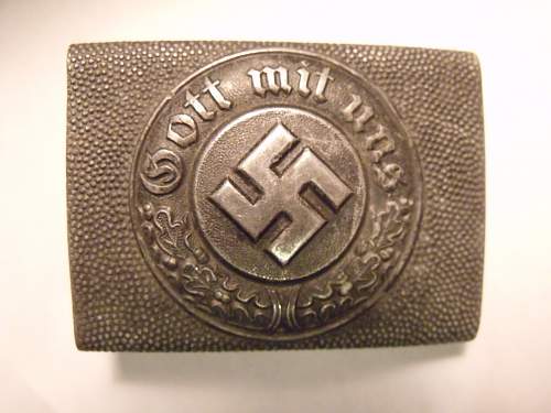 Feuerschutzpolizei buckle