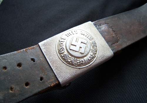 Polizei belt and buckle