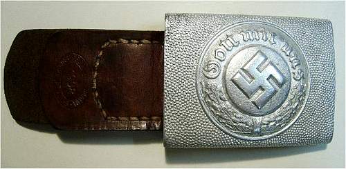 Police Belt Buckle Wiedmann