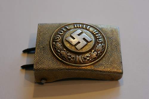 Water Police belt buckle