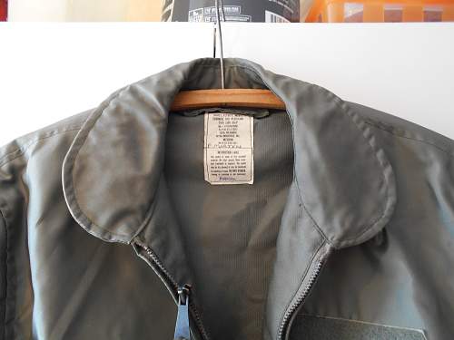 RNZAF flyer's jacket; CWU-36/P 1981