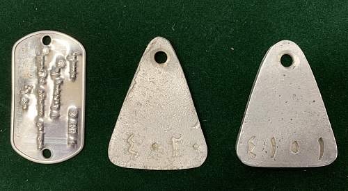 Arabic (Syrian) Dog Tags &amp; ID Cards