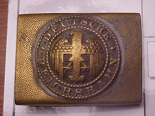 Reichsbahn Buckle