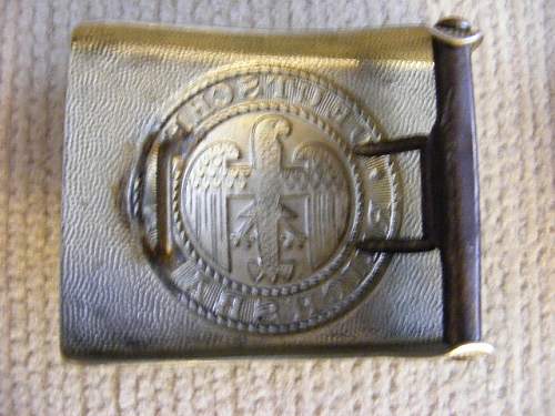 Reichsbahn Buckle