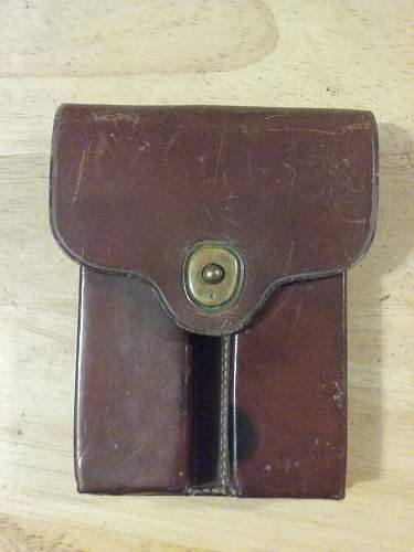 How to treat Verdigris on US 1911 magizine pouch leather