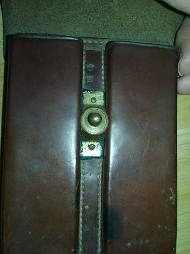 How to treat Verdigris on US 1911 magizine pouch leather