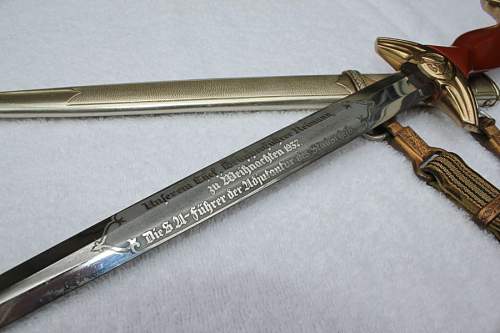 Feldherrnhalle Dagger Erich Reiman