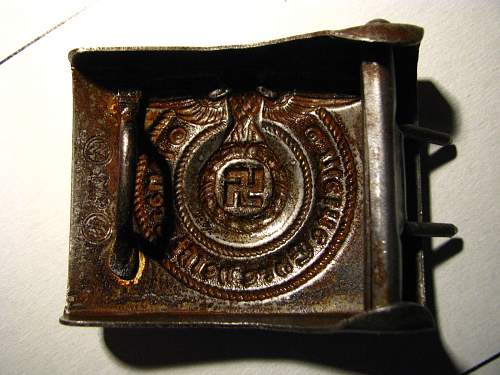 SS buckle, please confirm