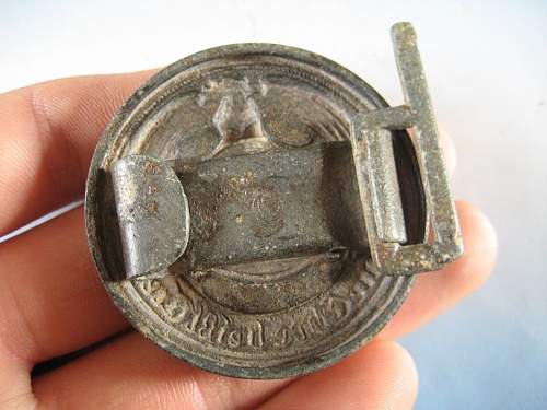 Officer SS belt buckle - Original/Fake?