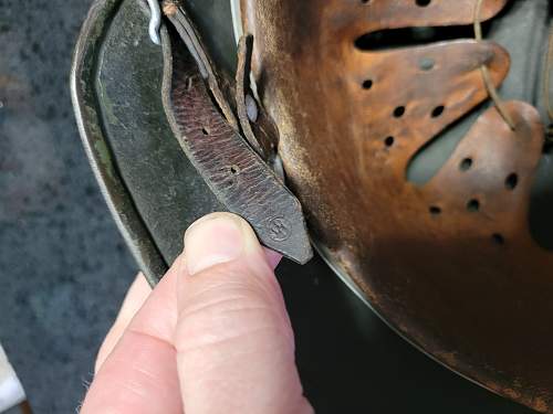 1935 WAFFEN SS &quot;DOUBLE DECAL&quot; M 35 Helmet!