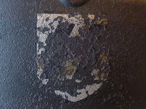 Battle damaged SS Single decal M40 from Normandy