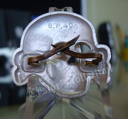 SS Totenkopf SP40 badge (real?)