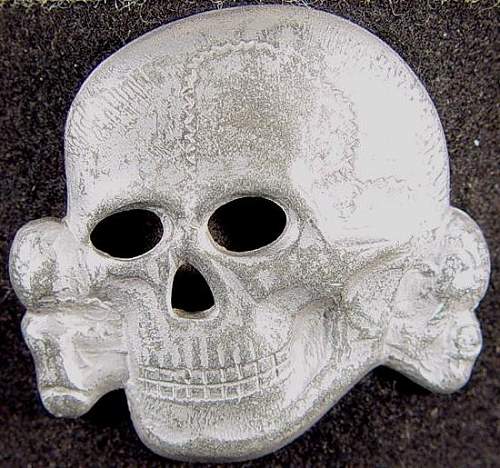 SS? Panzer? Cap Skull:  Real or Fake?