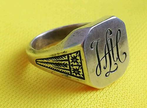 SS Ring Leibstandarte Adolf Hitler Authenticity