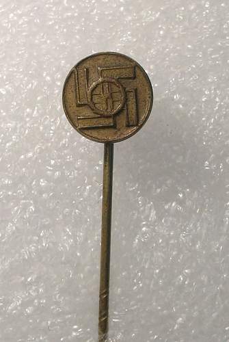 9 mm Miniature SS Long Service Medal