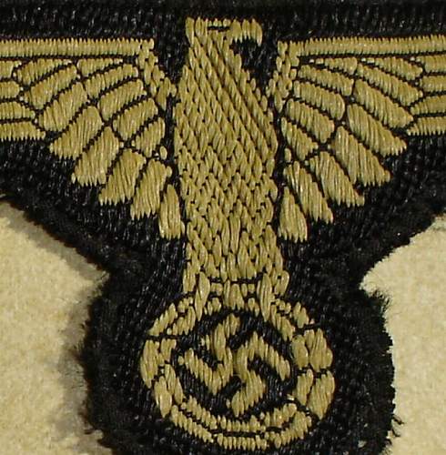 sleeve-eagle for the &quot;Sahariana&quot; or &quot;Erbsentarn&quot;