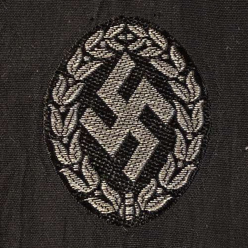 WW2 SS Schutzmannschaft Schuma Officers M43 Feldmütze Cap Insignia